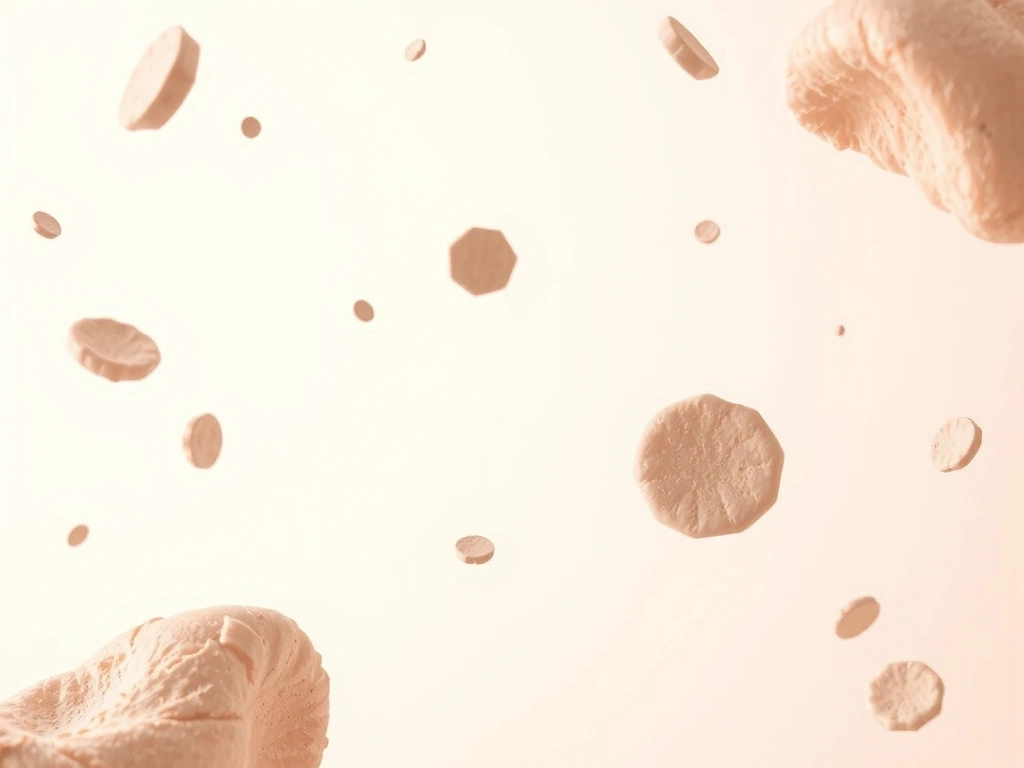 Abstract pastel composition